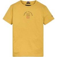Logo Print Cotton T-Shirt with Short Sleeves