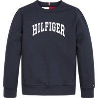 Embroidered Logo Sweatshirt in Cotton Mix