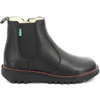 Kids Kick Yoto Kid Chelsea Boots in Leather