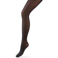 Leopard Print Detailed Tights