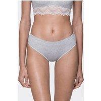 Audrey Cotton Mix Knickers with Lace Back