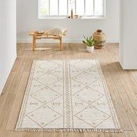 Lovas Graphic Flat-Woven Herbarium and Recycled Fibre Rug
