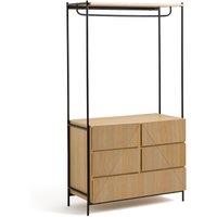 Signatures Lodge Wardrobe Module with Hanging Rail and 5 Drawers