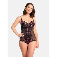 Arum Gala Bodysuit in Lace and Tulle