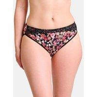 Ava Lace Detailed Knickers in Organic Cotton