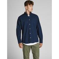 Cotton Oxford Shirt in Slim Fit