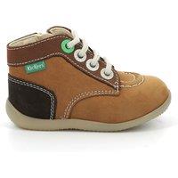Kids Bonzip Ankle Boots in Leather