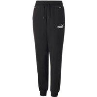 Logo Print Joggers in Cotton Mix