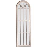 60 x 180cm Wooden Window Leaner Mirror