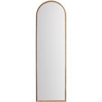 50 x 170cm Aged Bronze Arch Leaner Mirror