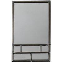 30 x 48cm Metal Storage Rectangle Mirror