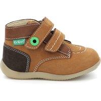 Kids Bonkro-2 Ankle Boots in Leather with Touch 'n' Close Fastening