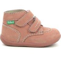 Kids Bonkro-2 Ankle Boots in Leather with Touch 'n' Close Fastening
