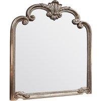 104 x 115cm Silver Over Mantel Mirror