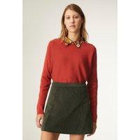 Corduroy Mini Skirt