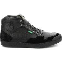 Trial High Top Trainers in Leather