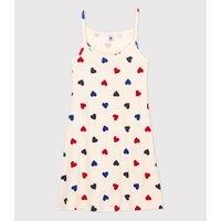 Heart Print Cotton Nightie