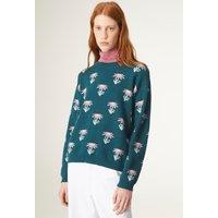 Floral Crew Neck Jumper