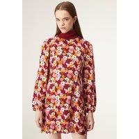 Floral Print Mini Dress