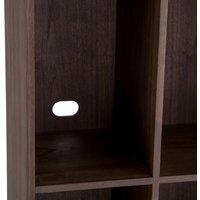 Mikube Walnut Bookshelf