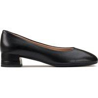 Chloo Leather Ballet Flats with Low Heel