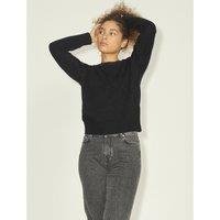 Brushed Knit Jumper with Crew Neck