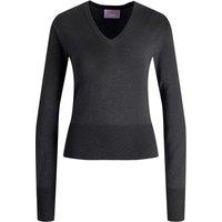 V-Neck Jumper in Fine Knit