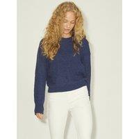 Brushed Knit Jumper with Crew Neck