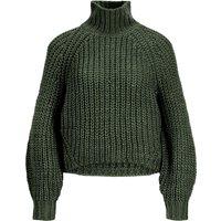 Chunky Knit Jumper with High Neck