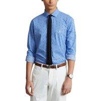 Checked Regular Fit Shirt in Stretch Cotton Poplin