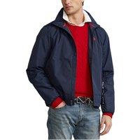 High Neck Windbreaker with Zip Fastening