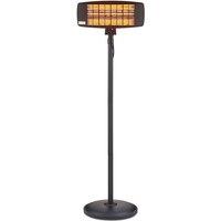 Stand Patio Heater with Remote - Black - SH16350N