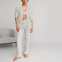 Floral Print Grandad Pyjamas