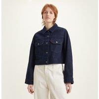 Wilder Flower Trucker Jacket in Denim