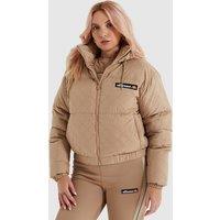 Maydelle Hooded Padded Jacket with Embroidered Logo