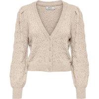 Openwork Knit Short Cardigan