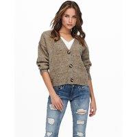 Brushed Knit Short Cardigan
