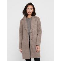 Straight Buttoned Coat