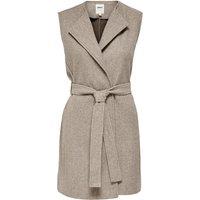 Tailored Collar Sleeveless Blazer
