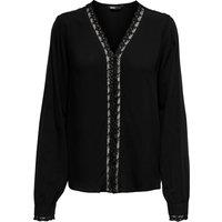 V-Neck Blouse with Long Sleeves