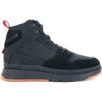 Pallasider Hi Metro High Top Trainers in Leather