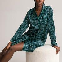 Polka Dot Satin Nightshirt