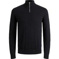 Emil Cotton Mix Jumper with Half Zip