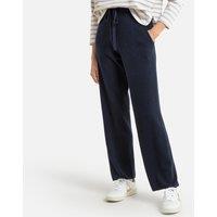 Amlotte Merino Wool Trousers with Wide Leg and High Waist