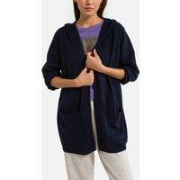Amor Long Hooded Cardigan in Fine Merino Wool
