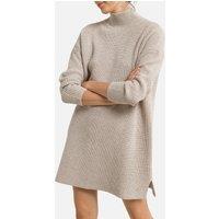 Amichou Mini Jumper Dress in Merino Wool with Long Sleeves