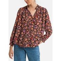 Elmira Floral Print Blouse with Long Sleeves