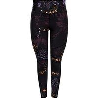 Emo Printed Sports Leggings with High Waist