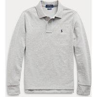 Cotton Polo Shirt with Long Sleeves