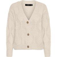 Buttoned Fine Knit Cardigan
